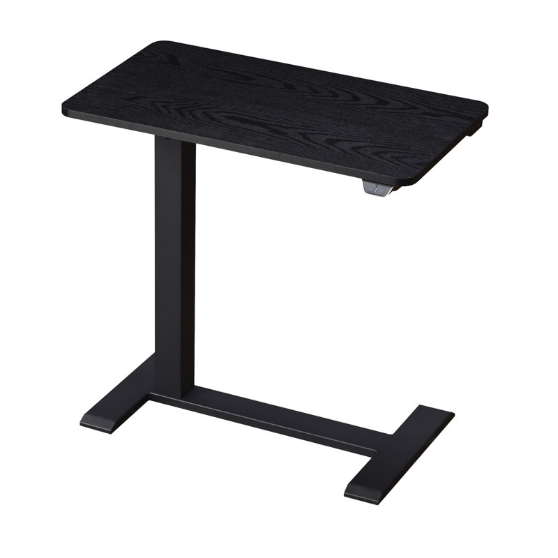 Crescio 27.5" Electric Height Adjustable Metal Base Standing Desk, Black