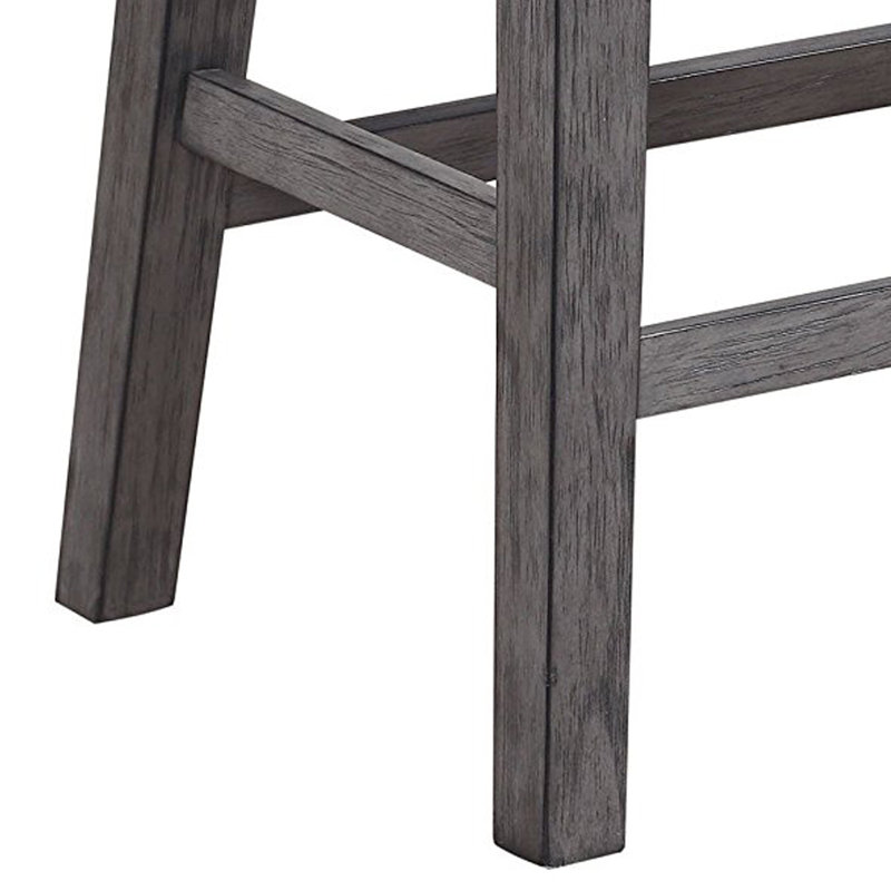 Tabouret de bar en bois Reece