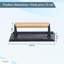 Buckingham Cast Iron Steak Weight Grill Press with Wooden Handle 21 Cm  