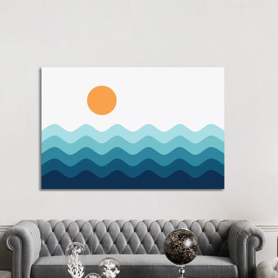 Abstract Landscape XIVB - Print on Canvas