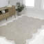 Tapis d'intérieur / extérieur festonné deux tons beige / crème Manado Classic Cottage-1355782617