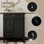 Meuble-lavabo de salle de bain avec lavabo supérieur, meuble de rangement moderne avec 2 tiroirs et un tiroir basculant, meuble-lavabo simple-1354577946-1354577949
