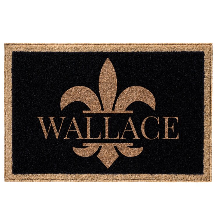 Water & Dirt Shield™ Fleur-de-Lis Door Mat