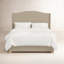Upholstered Wingback Bed-123162507-123162506