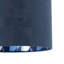 20cm H Fabric Drum Lamp Shade ( No Direct Attachment Method ) in Navy