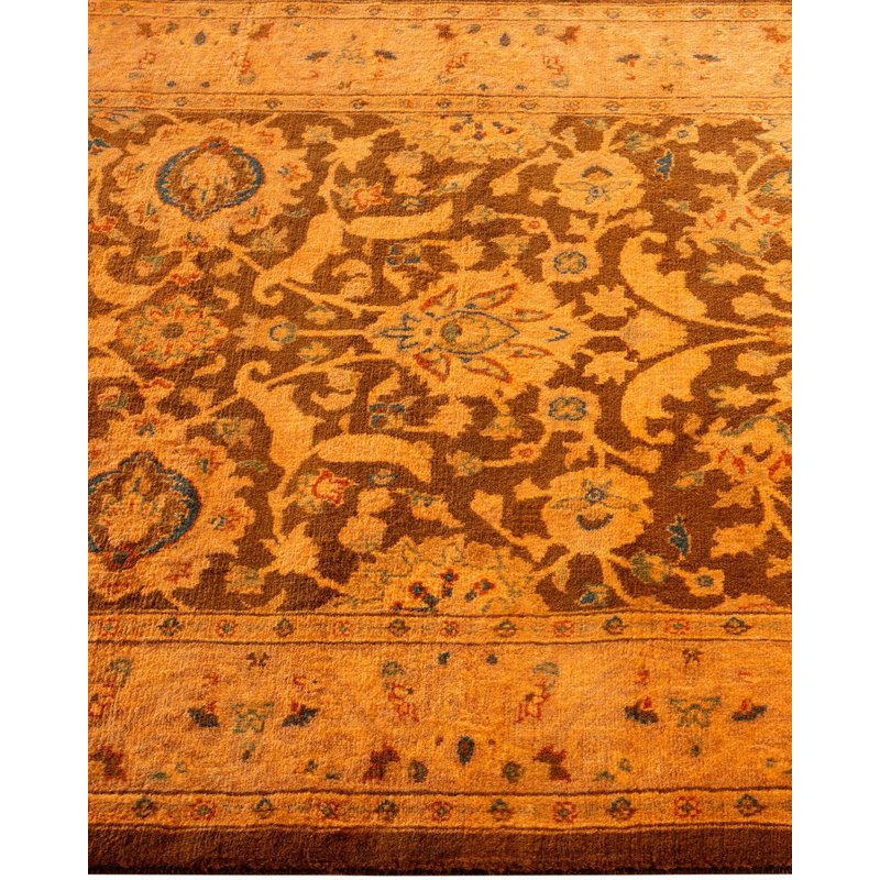 Zanyra, One-of-a-Kind Hand-Knotted Area Rug - Gold