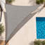 Toile d'ombrage triangulaire Colourtree avec trousse de quincaillerie d'installation-92296160-58148943