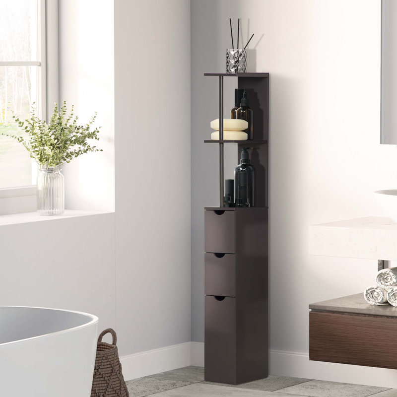 Bathroom Cabinet, Brown