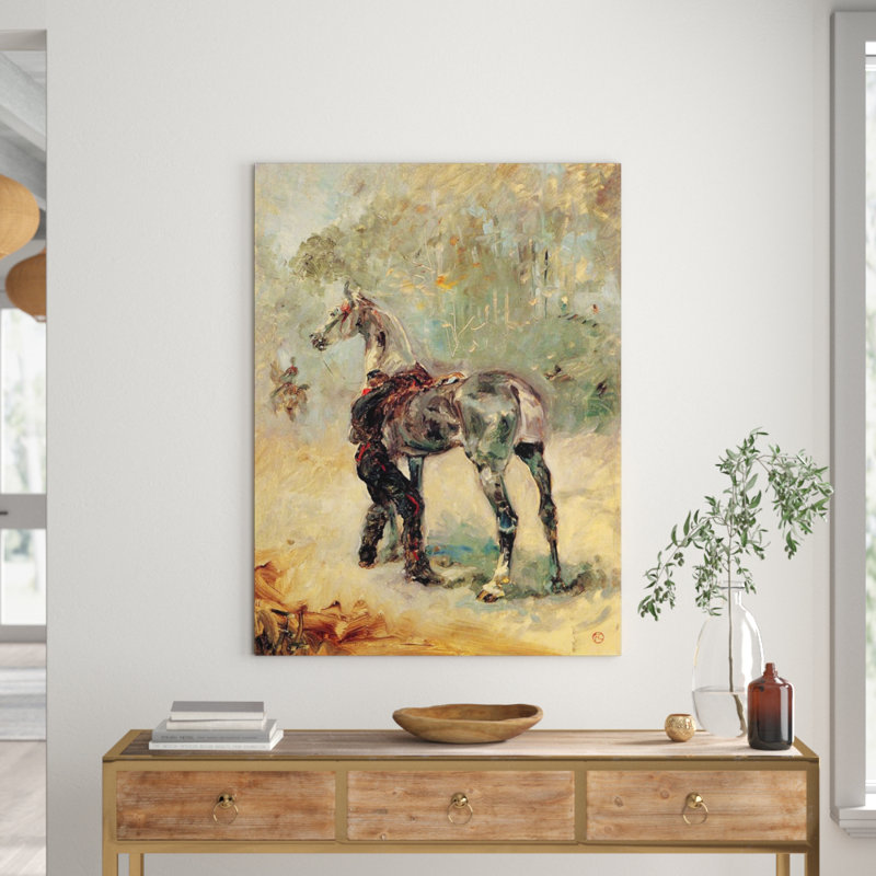 Henri De Toulouse-Lautrec - Wrapped Canvas Painting, 80cm H x 60cm W x 1.8cm D