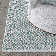 Global Recycled Standard Bubbles Hand-Woven Textural Loop Pile Recycled Rug Lagoon Blue