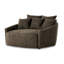Chloe Curved 62" Round Arm Loveseat-607010574