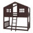 House-Style Bunk Bed With Built-In Ladder-99231163