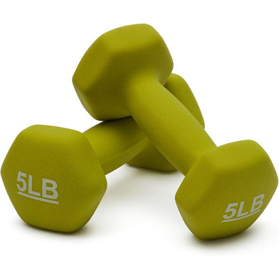 Neoprene Dumbbell Hand Weights For Exercise Strength Training  Muscle Toning