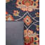 Tapis classiques en laine tuftée à la main, écologiques - 244 x 244 cm, carré, couleur anthracite, motif oriental, épais, à poils longs, antidérapant, pour salon et chambre.-112373397