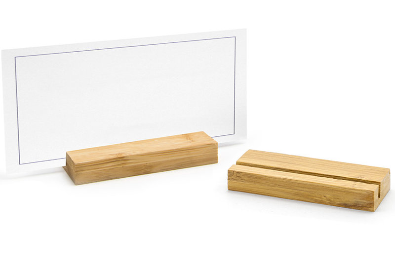 Grand porte-carte en bambou