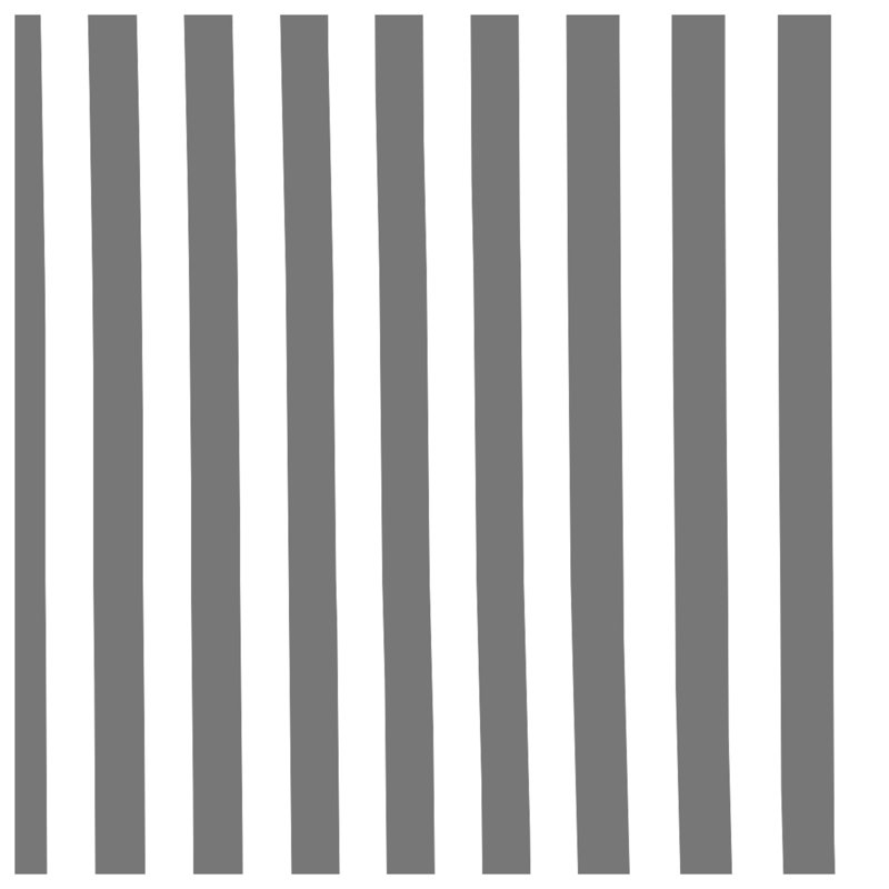 Gray White Striped Comforter, King
