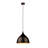 Chloe Lighting Walter Mini Pendant Ceiling Fixture – Industrial 1-Light Oil Rubbed Bronze Round Hanging Light With 10" Width-339828956-400087635