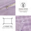 Ensemble de literie à poil long EMME Luxury Elegant Shaggy Bubble-119356170-119356168