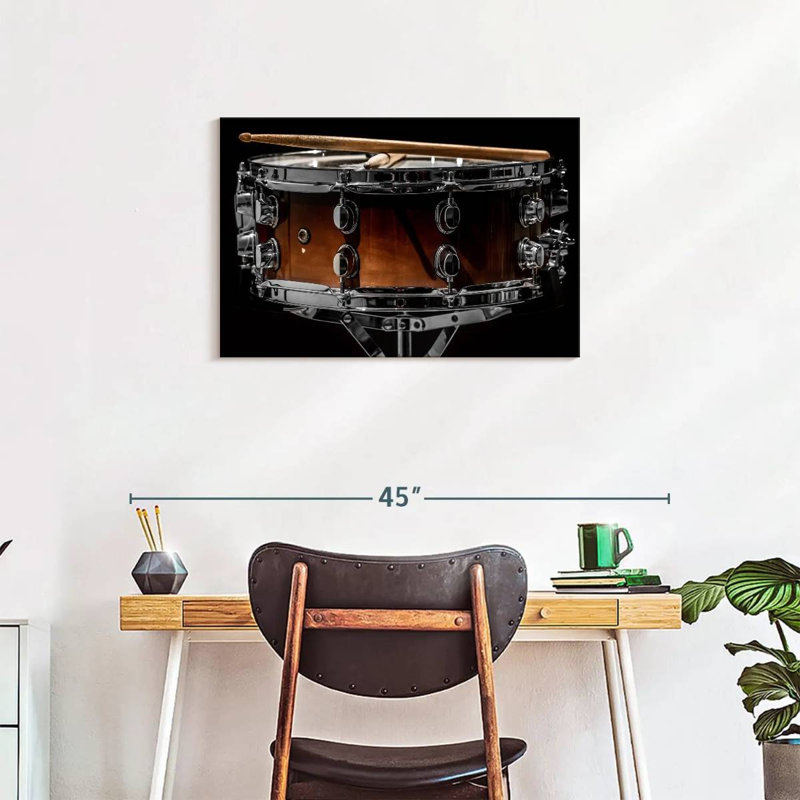 Abarca Musical Drum, 20" H x 30" W
