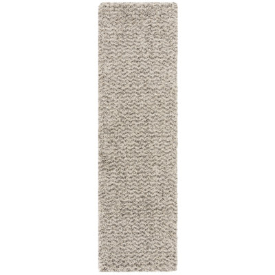 Adessa Shag Performance Chevron Rug