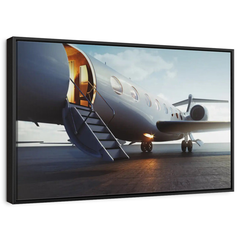 Mehar Luxury Private Plane, 21" H x 31" W