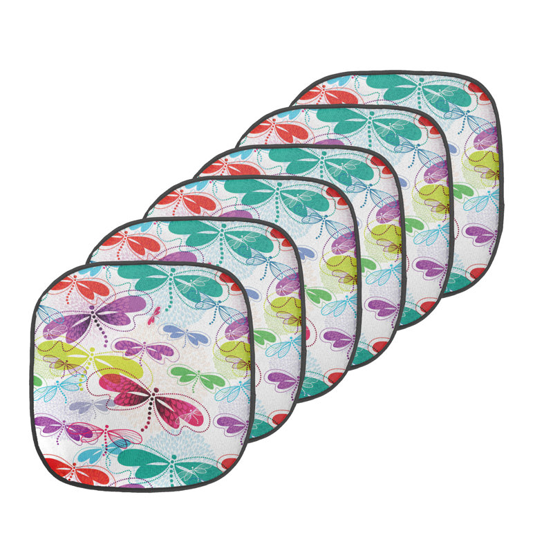 Coussin de siège papillon