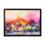 «Colorful Autumn Forest Grunge Art», reproduction sur toile flottante-1685563355-1685563356