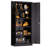 71 Inch Heavy-Duty Metal Garage Storage Cabinet with 4 Adjustable Shelves, Lockable Doors, and Durable Powder-Coated Finish for Organized Storage Solutions