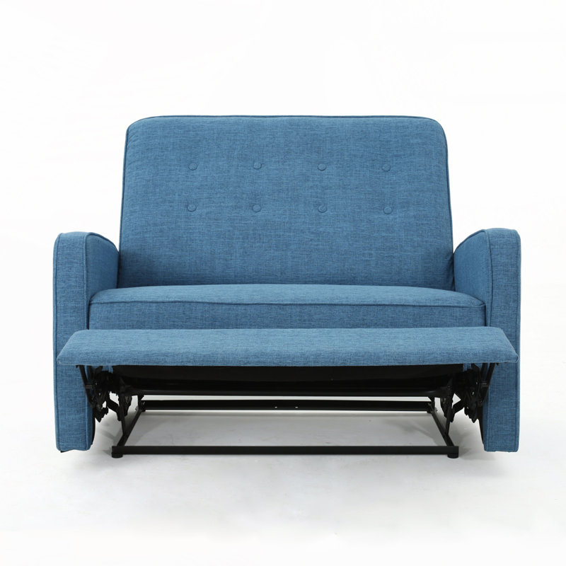 Fauteuil inclinable manuel 47 po de largeur, Bleu