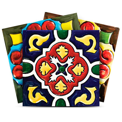 Carreau de mosaïque auto-adhésif en vinyle l 6 po x L 6 po
