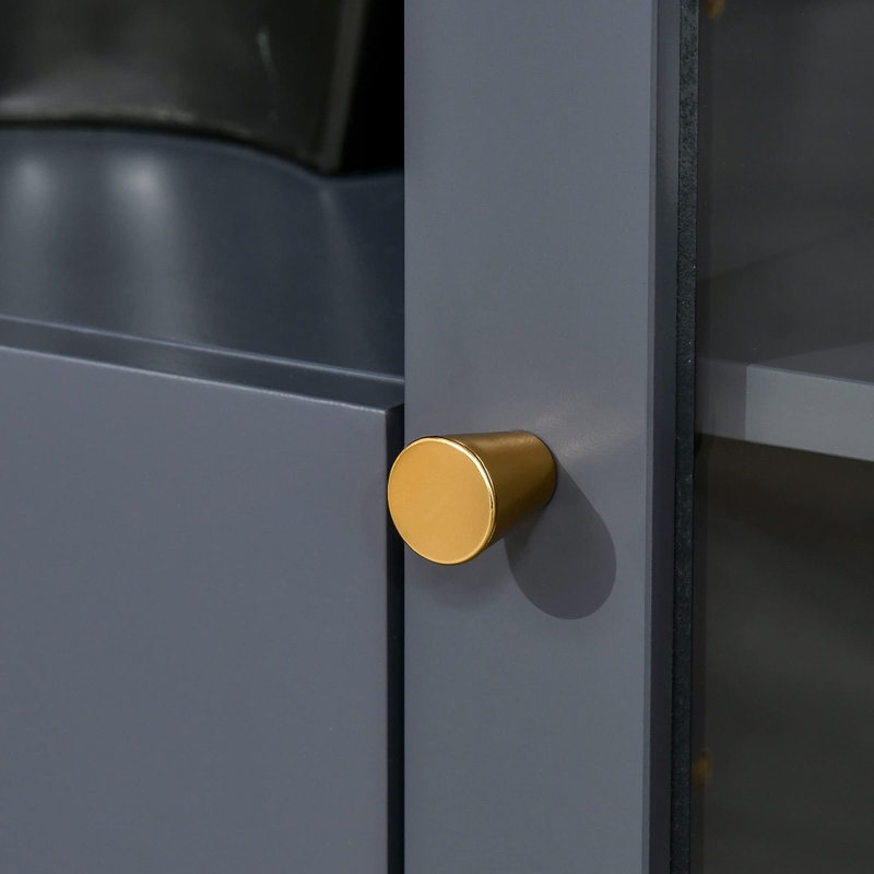 Garan Wood 1 - Door Standard Accent Cabinet