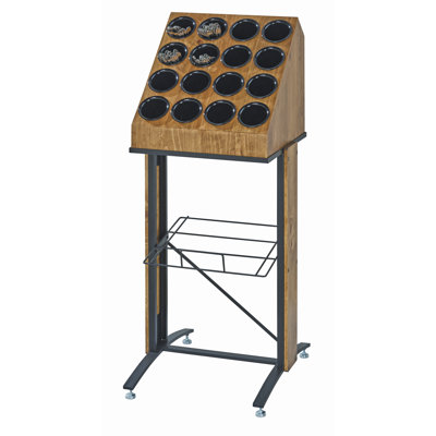 Madera 16-Cylinder Flatware / Condiment Display