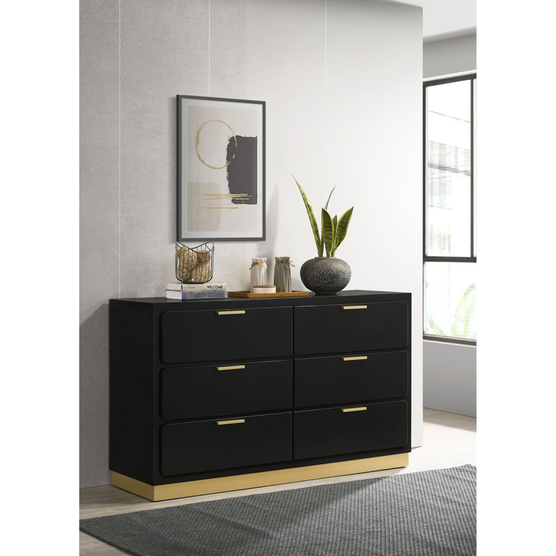 Commode et commode à tiroirs modernes - Rangement polyvalent + finition neutre, s'harmonisant avec n'importe quel décor de chambre à coucher