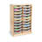 20 Compartment Manufactured Wood Cubby