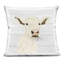 Coussin Snowy Day Christmas Cow