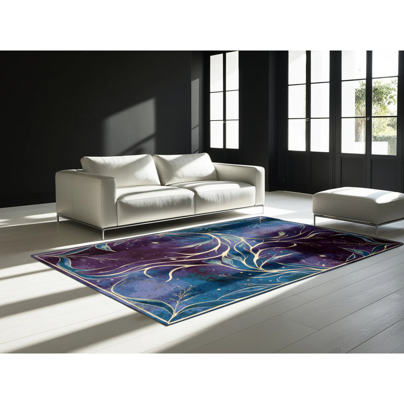 Tapis Ethereal Branches, Rectangulaire 2 pi x 3 pi