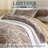  800TC 100% Egyptian Cotton Duvet Cover Set，3pcs Vintage Colorful Paisley Boho Damask Style Bedding Set, Aesthetic Botanical Pattern for Bedroom Guest Room Student Dorm All Seasons