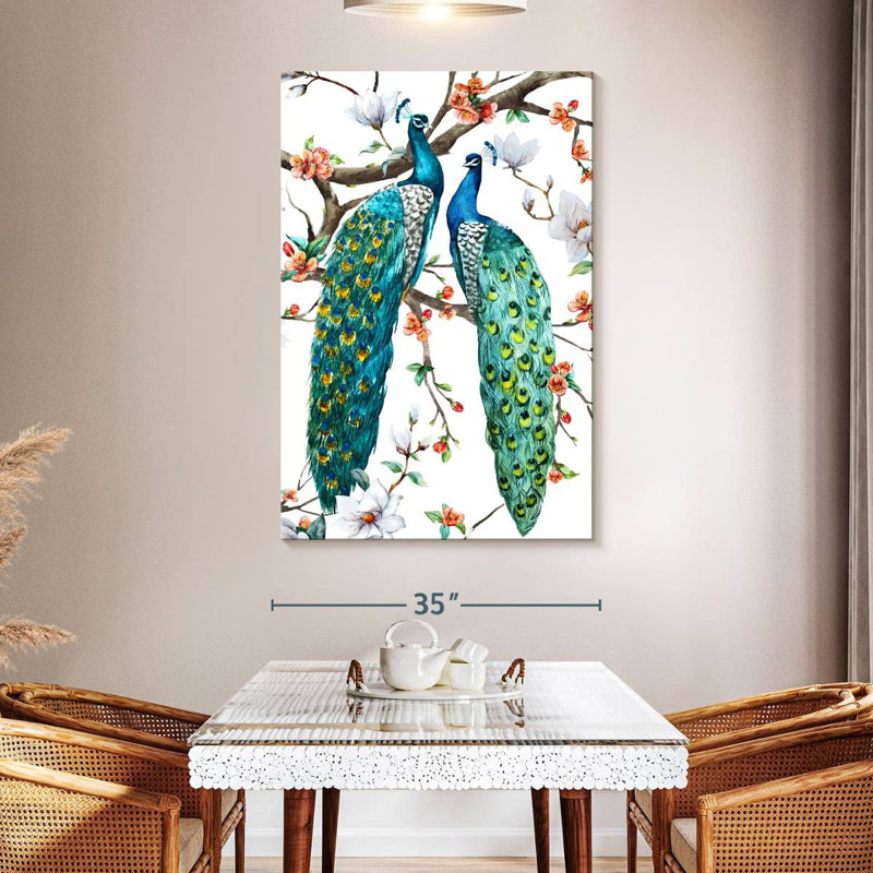 Brampt Paradise Birds I, H 51 po x l 34 po
