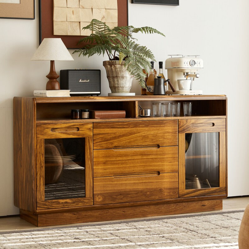 Buffet simple de grande capacité avec rangement