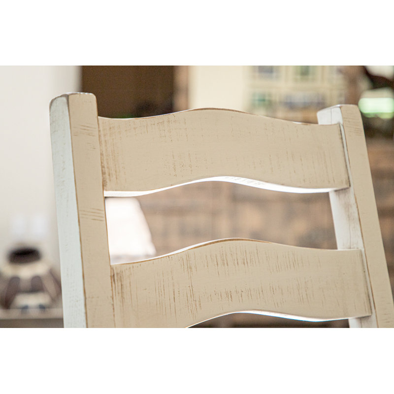 Chaise en bois massif Manon Rock Valley