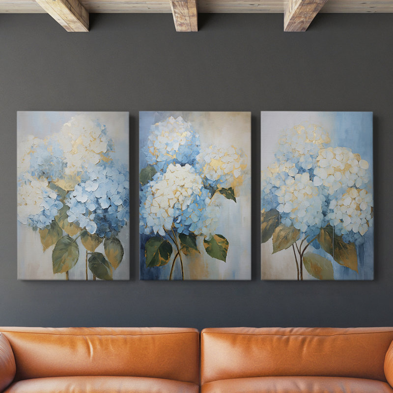 Ensemble de toiles tendues Gallery Floral Floral Series XXXIII, H 60 po x l 40 po x P 1,2024 po