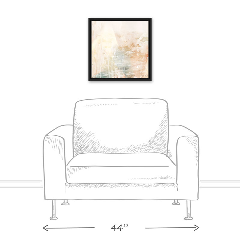 Printemps translucide, H 17,75 po x l 17,75 po x P 1,75 po