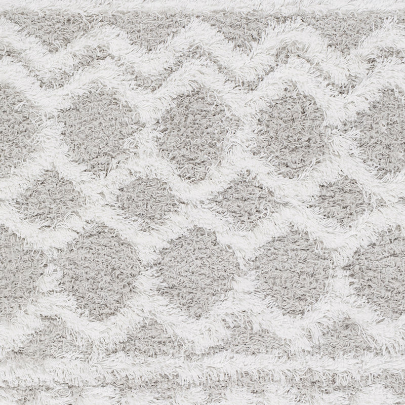 Oriental Shag Area Rug, Rectangle 60 x 90cm