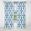 Rideau abstrait occultant Nordic Geometric Serenity II - 1 panneau-107547931