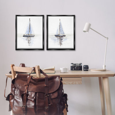 Ensemble de 2 toiles flottantes Watercolor