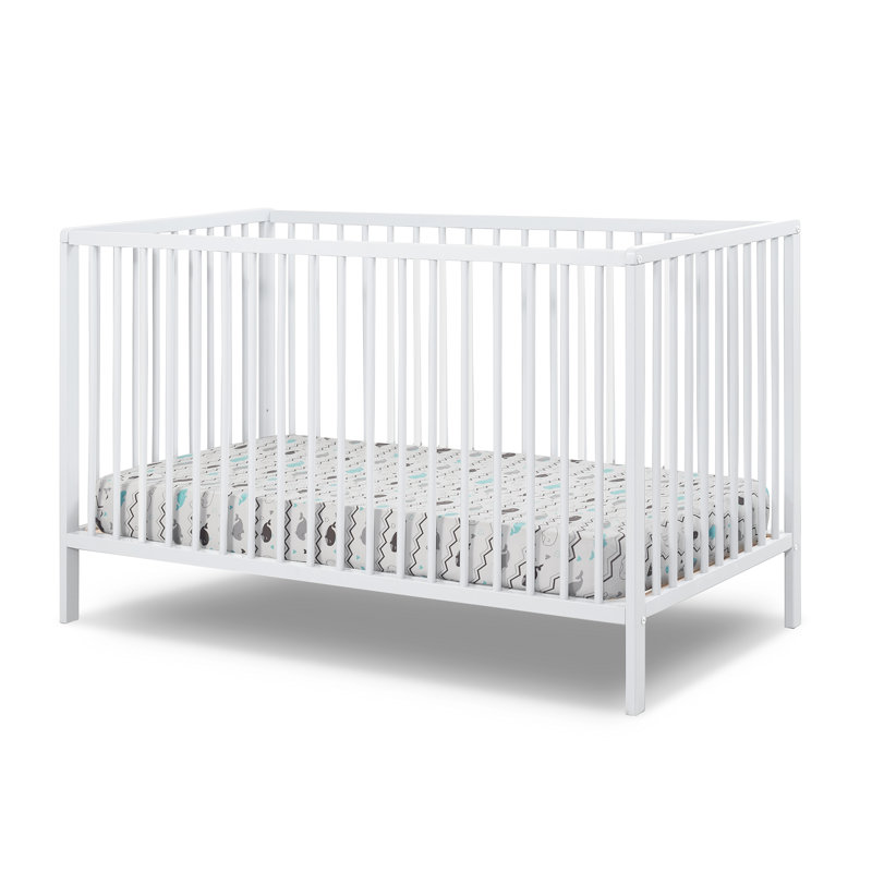 Lit de bébé convertible 3-en-1 Sorelle Furniture, Blanc