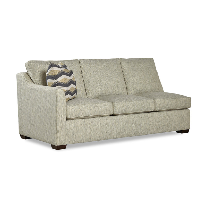 Tux Leather Sectional, Butter