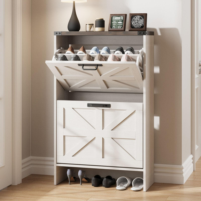 Armoire à chaussures, Blanc