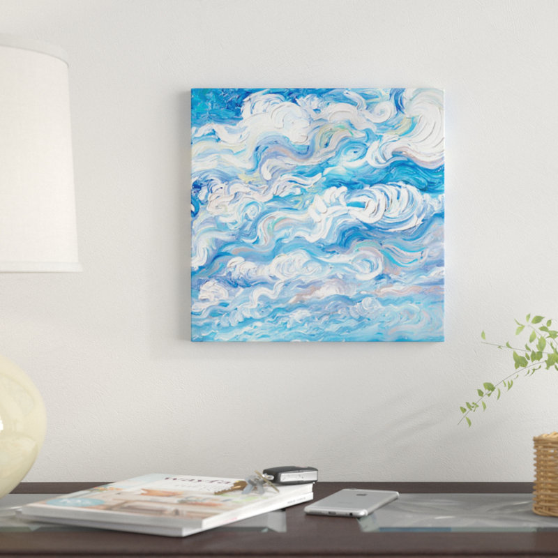 «BM 004» par Iris Scott, reproduction d'art graphique sur toile, H 12 po x l 12 po x P 0,75 po, Toile tendue, Pas de tapis