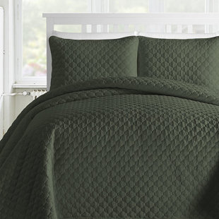 1pc Modern Simple Checkered & Houndstooth Printed Bedspread